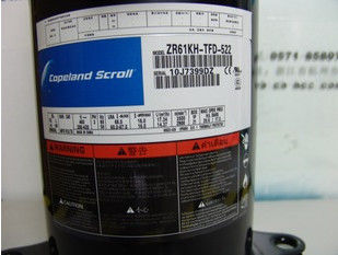 ซื้อ ZR Copeland Scroll Compressor 5hp Copeland hermetic Compressor ZR61KH-TFD online manufacture