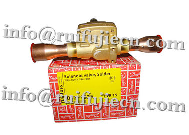 ซื้อ ชิ้นส่วนเครื่องทำความเย็นโซลินอยด์วาล์ว EVR EVU Series EVR15 032F8101 online manufacture