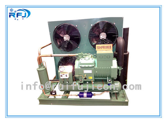 ซื้อ ระบายความร้อนโดยตรง 10HP R404a เครื่องทำความเย็นแบบระบายความร้อนด้วยอากาศหน่วยควบแน่น 4VES-10Y-40P 8kw 4VCS-10.2Y-40P online manufacture