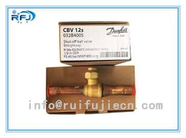 ซื้อ CUBS CBV Type Refrigeration Compressor Parts Brass Ball Valve CBV12S online manufacture