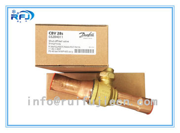 ซื้อ CBV28S 032B4011 Shut-off Ball Valve Refrigeration Compressor Parts for Industrial / Household Usage online manufacture