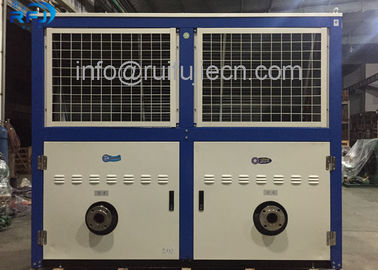 ซื้อ 44hp V Type  Compressor Semi Hermetic Condensing Unit For Industrial Chiller Room online manufacture