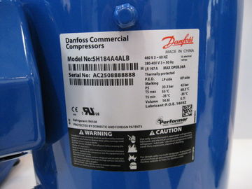ซื้อ 15HP R410A SH184A4ALB  Performer 8HP Scroll Compressor AC Power Blue Color online manufacture
