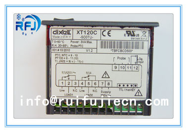 ซื้อ Black Dixell Thermostatic Controller , Digital Temperature Controller Dual output thermostat XT120C online manufacture