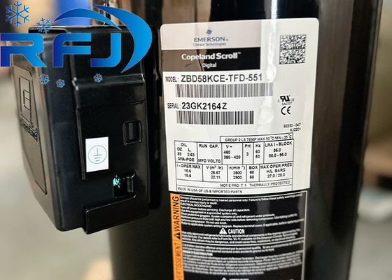 ซื้อ ซีรี่ย์ ZBD โคปแลนด์ เครื่องปรับความเย็น 8HP ZBD58KCE-TFD-551 online manufacture
