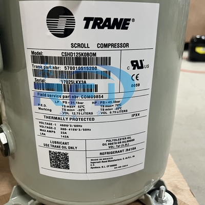 ซื้อ CSHD125K0B0M Trane Scroll Compressor R410A Refrigerant 380-415V,460V/3/50,60Hz online manufacture