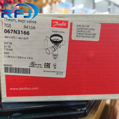 ซื้อ วาล์วขยายตัวแบบเทอร์โมสแตติก Danfoss ใหม่เอี่ยม 067N3166 online manufacture