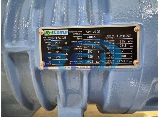 ซื้อ RefComp SP6-L-270E พริสตันเซมี่เฮอร์เมติกคอมเพรสเซอร์ online manufacture