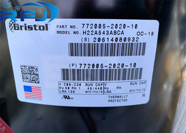 ซื้อ L63B752BBKB H24B31QABKA อุปกรณ์ทำความเย็นคอมเพรสเซอร์ใหม่เดิมบริสตอล online manufacture