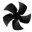 ซื้อ Wall Mounted Axial Flow Fan YWF4E250 4E300 4D350 4D400 4E450 4D500 4D550 4D600 online manufacture