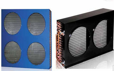 ซื้อ 3HP 2 fans Air Cooled Condenser , freezer Refrigeration condenser FNF-7.2/26 for condensing unit online manufacture