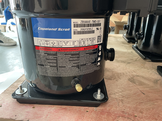 ZP144KFE-TFD Hermetic Scroll Compressor 12HP Copeland คอมเพรสเซอร์ตู้เย็นสำหรับห้องเย็น