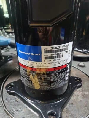 R22 คอมเพรสเซอร์เครื่องทำความเย็นโคปแลนด์ 2.5HP ZB19KQE-TFD-558 คอมเพรสเซอร์แบบสุญญากาศของโคปแลนด์