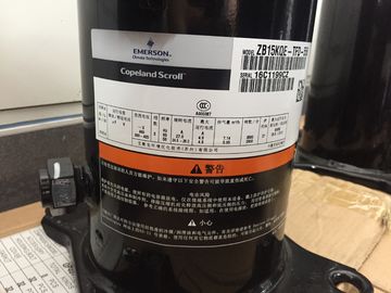 2HP คอมเพรสเซอร์เครื่องทำความเย็นสำหรับอุตสาหกรรม, AC Scroll Compressor ZB15KQE-TFD-558