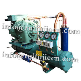 หน่วยคอนเดนเซอร์ตู้เย็นแนวนอน 3-40HP หน่วยควบแน่นกึ่งสุญญากาศ