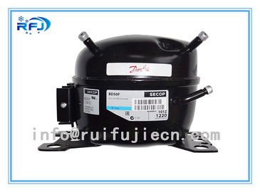 R404A R134A R22 CE คอมเพรสเซอร์เครื่องทำความเย็นสำหรับตู้แช่แข็ง Secop ขนาดเล็กและสีดำ
