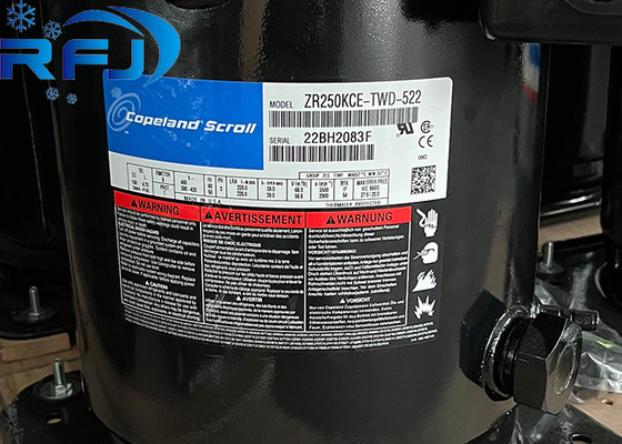 ZR ซีรี่ส์ 20.8HP คอมเพรสเซอร์โคปแลนด์สโครล ZR250KCE-TWD-522