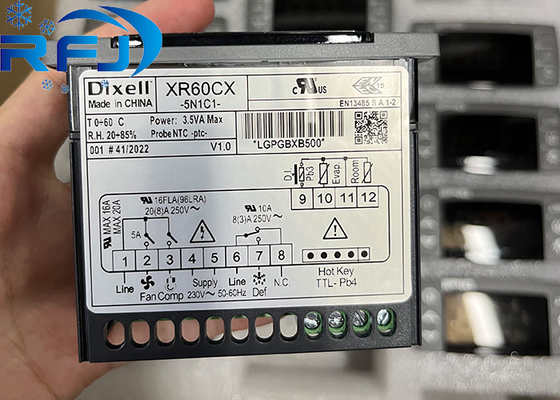 XR60CX-5N1C1 Dixell เครื่องควบคุมอุณหภูมิดิจิตอล 230V 3.5VA Max
