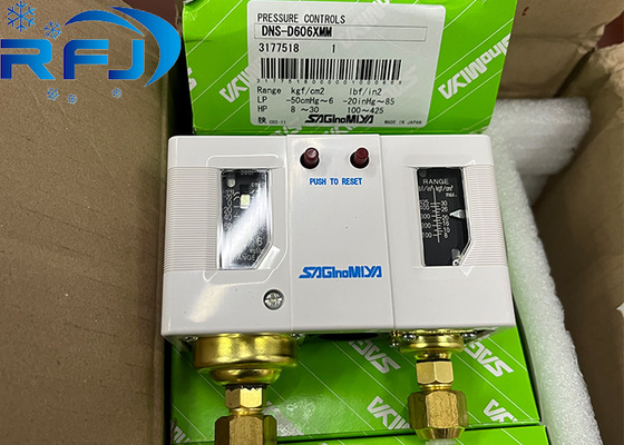 Saginomiya DNS-D606XMM ระบบควบคุมความดันคู่ เหมาะสําหรับ R22 R134a R404a R407C