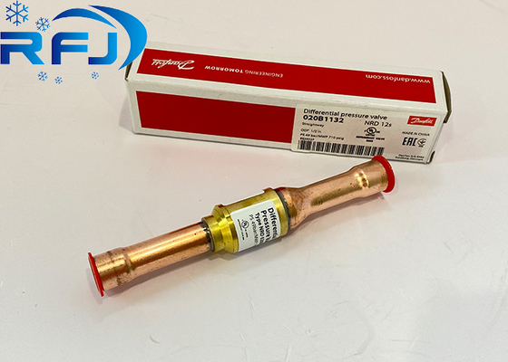 Danfoss 020B1132 วัลล์วความดันความแตกต่าง NRD 12s ขนาดช่องเข้า 1/2 ใน ขนาดช่องออก 1/2