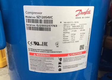 ตู้เย็นคอมเพรสเซอร์ Danfoss รุ่น Scroll ไฟฟ้า R22 SM120S4VC 10HP สำหรับห้องเย็น