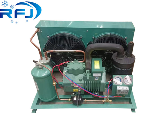 เครื่องเย็นด้วยอากาศ 1 ถึง 70HP หน่วยปรับความหนาเย็นพิสตัน R404A R22 R134a R507