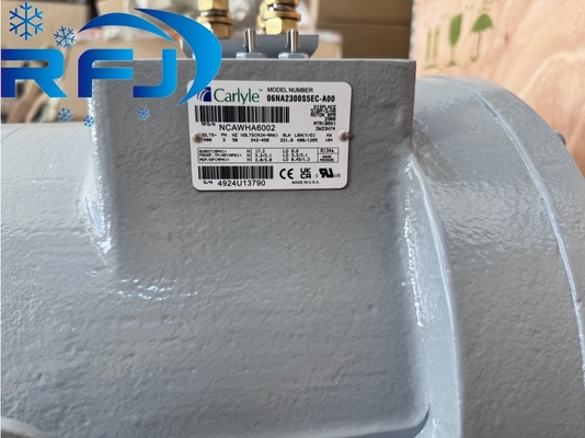Carlyle 06NA2300S5EC-A00 เครื่องปรับความเย็นสกรู R134a โวลต์ 342-450V