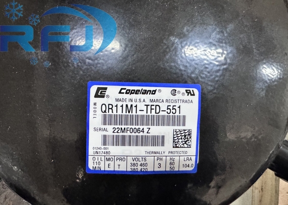 โคปแลนด์ QR11M1-TFD-551 พริสตันคอมเพรสเซอร์ R22 เครื่องเย็น