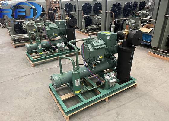 เครื่องทําความเย็นด้วยน้ําขนาดกลางและสูง 8HP มีกําลังทําความเย็นแบบคอนเดนเซอร์ 6642-31401W