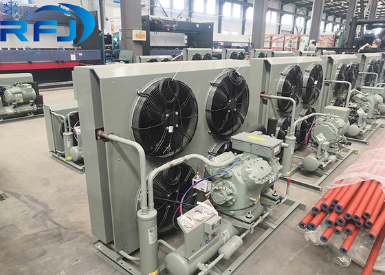 10HP-20HP อากาศเย็น Semi-Hermetic อุปกรณ์ผสมผสานอุณหภูมิต่ํา ที่สมบูรณ์แบบสําหรับสภาพแวดล้อมอุณหภูมิต่ํา