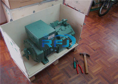 แอพลิเคชันชิ้นส่วนเครื่องทำความเย็นคอมเพรสเซอร์ Bitzer กึ่งสุญญากาศ 8FE-70 Chiller