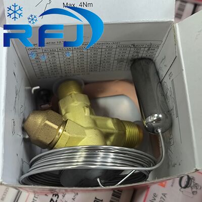 วาล์วควบคุมอุณหภูมิแบบขยาย (Thermostatic Expansion Valve) รุ่น 068Z3403 สำหรับสารทำความเย็น R404A/R507A ของใหม่