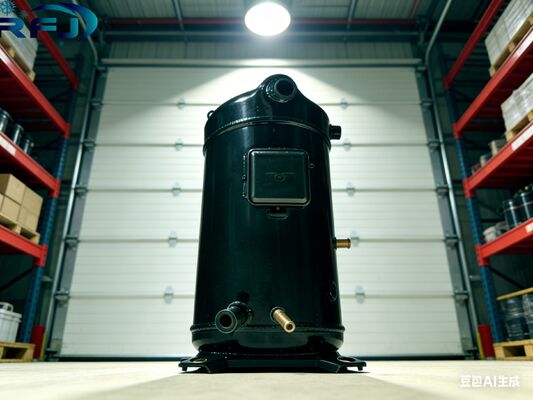 2HP คอมเพรสเซอร์ประเภทคอนเดนเซอร์ระบบปรับอากาศแบบระบายความร้อนด้วยอากาศ ZSI06KQE สีดำ