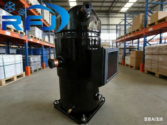 เครื่องทำความเย็นแบบแอ็คคอมเพรสเซอร์ 3.4 ชม. คอมเพรสเซอร์ภายในประเทศ Copper ZP42KSE-TFM