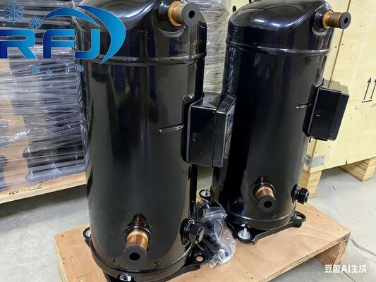 คอมเพรสเซอร์โคปแลนด์สโครลอุณหภูมิต่ำ 3HP ZB21KQE-TFD-558 คอมเพรสเซอร์แบบสุญญากาศ
