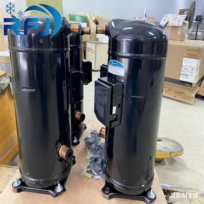 CE SGS คอมเพรสเซอร์เครื่องทำความเย็นแบบเลื่อน 3.5HP คอมเพรสเซอร์โคปแลนด์ ZB26KQE-TFD-558