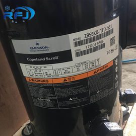 R404a / R507 คอมเพรสเซอร์โคปแลนด์สโครล 8HP 3 เฟส ZB58KQE-TFD-522 แหล่งจ่ายไฟ AC