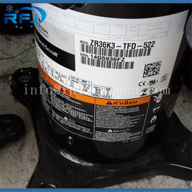 2HP คอมเพรสเซอร์ประเภทคอนเดนเซอร์ระบบปรับอากาศแบบระบายความร้อนด้วยอากาศ ZSI06KQE สีดำ
