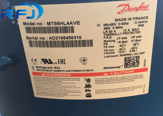 คอมเพรสเซอร์ทำความเย็นแบบลูกสูบ, MTZ144HV4VE คอมเพรสเซอร์ Ac Scroll ทนทาน