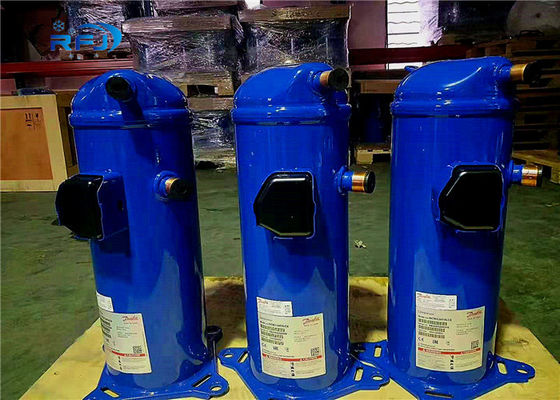 สแตนเลสไฟ AC เครื่องทำความเย็นคอมเพรสเซอร์ SZ120S4VC สำหรับ R134A R407C 400 โวลต์ / 3/50 เฮิร์ต