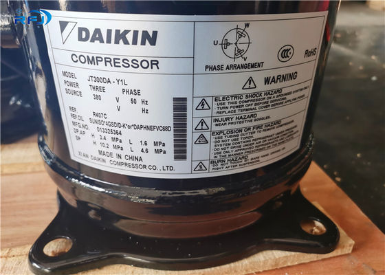 เครื่องทำความเย็น 10HP R407 Daikin Scroll Compressor JT300DA-Y1L
