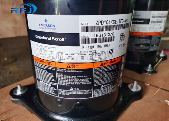 5.9m3/HR R410A 2HP คอมเพรสเซอร์โคปแลนด์สโครล ZB15KQE-TFD-558