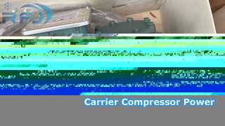 Carrier 06EF299300 คอมเพรสเซอร์แบบลูกสูบกึ่งสุญญากาศ